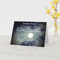 Pleine lune de prière de sérénité Anniversaire per