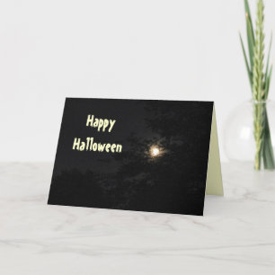 Carte Pleine lune HALLOWEEN NIVEAU