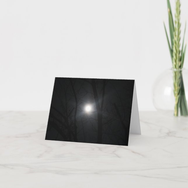 Carte Pleine lune Inspiration Note Card (Devant)