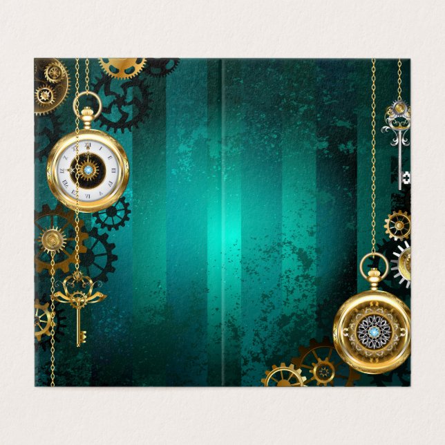 Carte pliée (Outside Unfolded)