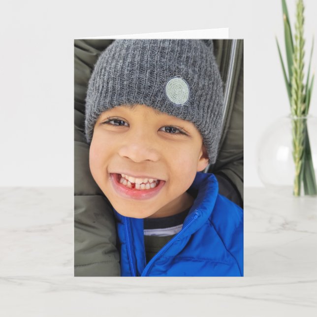 Carte pliée 5 pouces x 7 pouces || La dent de Jaco (Devant)