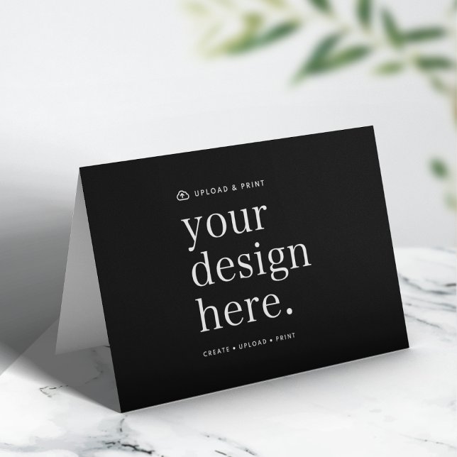 Carte Pliée | Conception Importation Cartes 5x7 (Versatile 5x7 folded card template for business, events, weddings, special occasions & more!)