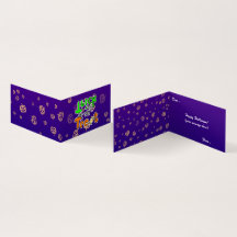 Carte pliée Halloween Trick or Treat