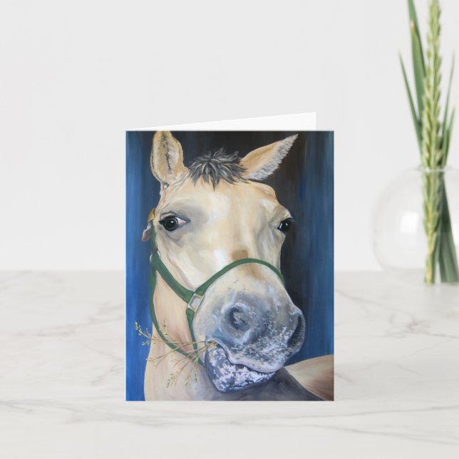 Carte pliée Honey Horse (Devant)