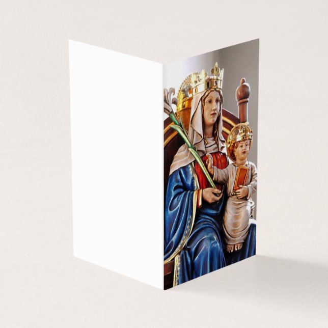 Carte pliée Notre-Dame de Walsingham (Outside)