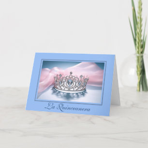 Carte pliée Quinceanera