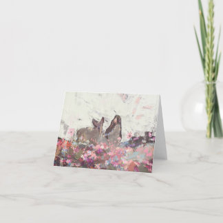 Carte pliée vierge : Dearly Loved