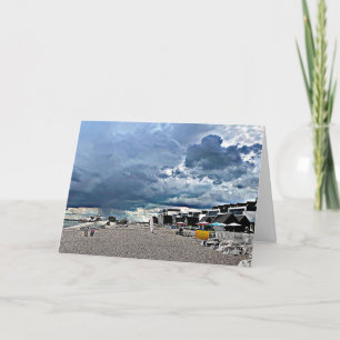 Carte Pluie sur Hythe Fisherman's Beach Blank