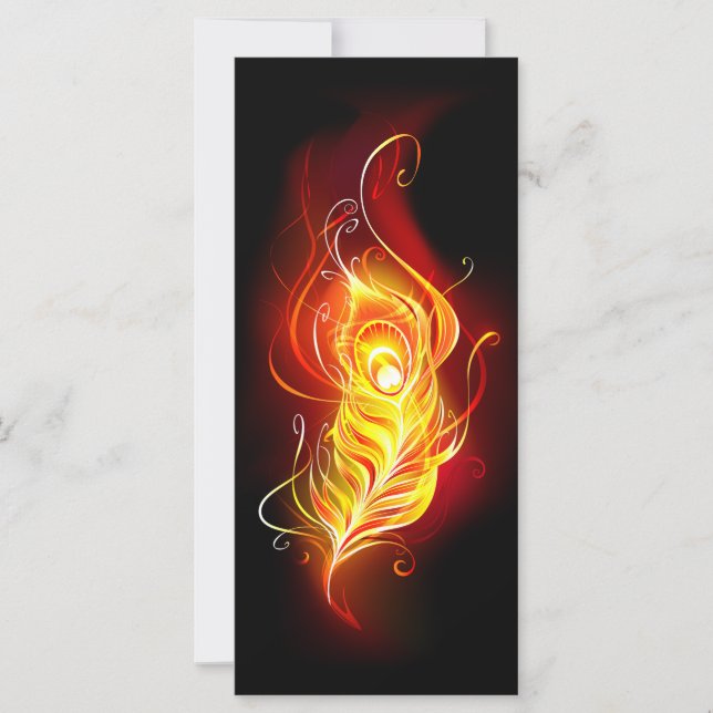 Carte Plumes de paquetage de feu (Devant)
