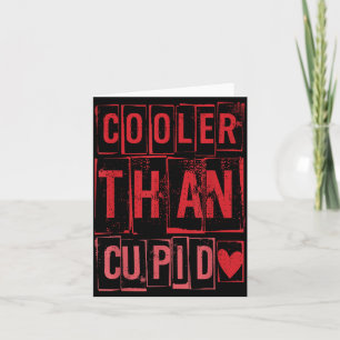 Carte Plus cool que cud Mignon Saint-Valentin Enfants Ga
