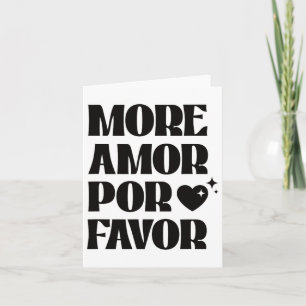 Carte Plus d'amour s'il vous plaît Rétro Amour Esthétiqu