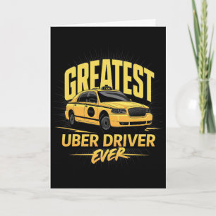 Carte Plus Grand Conducteur Uber de Tous les Temps Fête