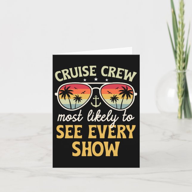 Carte Plus Probable De Voir Chaque Show Correspondant Fa (Devant)