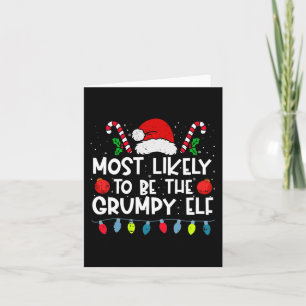 Carte Plus Probablement La Famille Grincheuse De L'Elf C