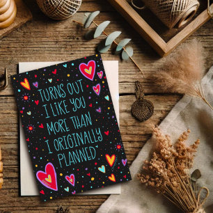 Carte Plus que je n'avais prévu Citation Valentine Migno