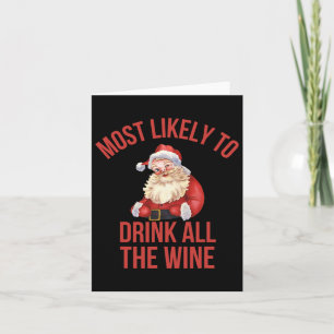 Carte Plus susceptible de boire tout le vin Famille roug
