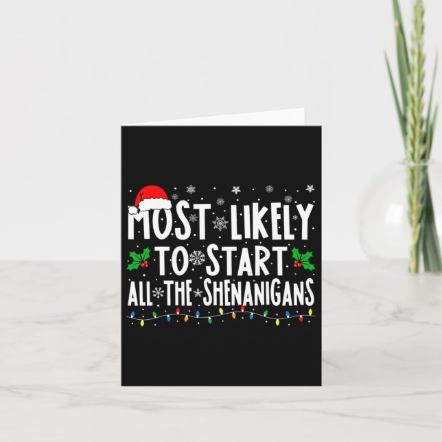 Carte Plus susceptible de déclencher les Shenanigans Fam (Devant)