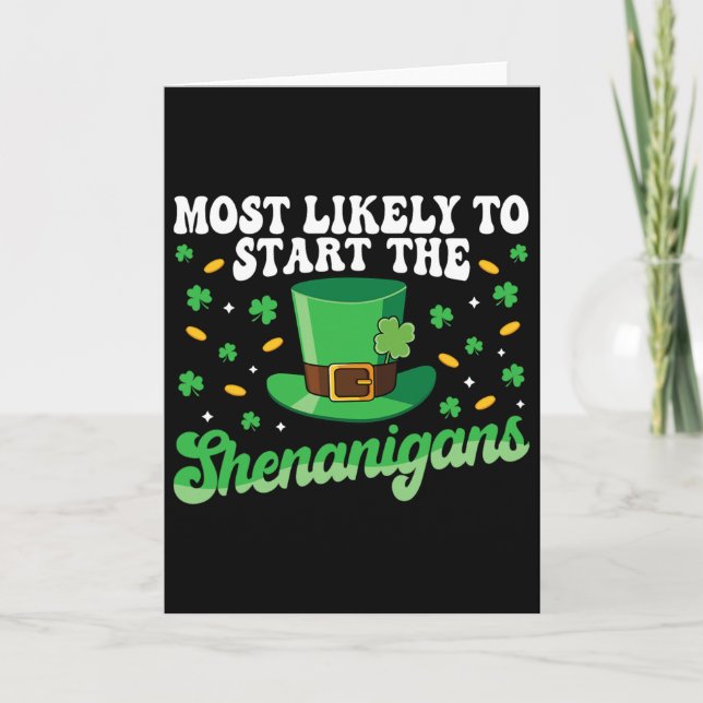 Carte Plus susceptible de déclencher les Shenanigans St  (Devant)