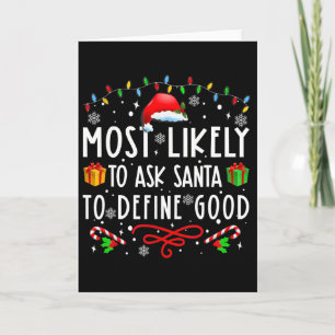 Carte Plus susceptible de demander au Père Noël de défin
