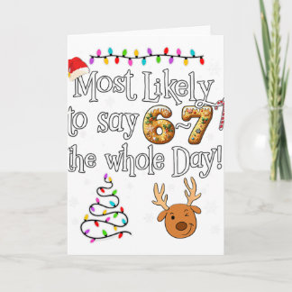 Carte Plus susceptible de dire 6-7 toute la journée Drôl