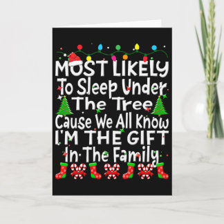 Carte Plus susceptible de dormir sous l'arbre dont je su