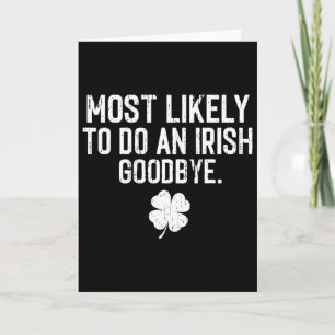 Carte Plus susceptible de faire des adieux à l'irlandais