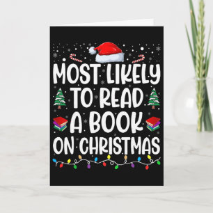 Carte Plus susceptible de lire un livre à Noël F corresp