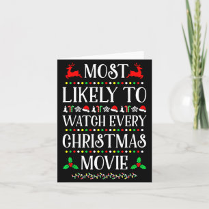 Carte Plus susceptible de regarder chaque film de Noël à