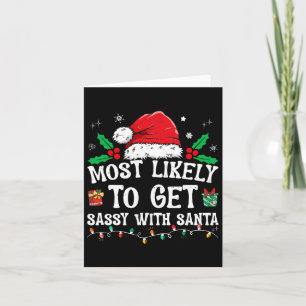 Carte Plus susceptible d'être Sy avec Santa Fun Family C