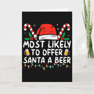 Carte Plus susceptible d'offrir une bière à Santa Fun Dr