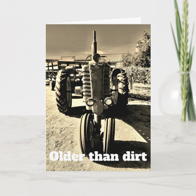 Carte Plus vieux que la saleté (Devant)