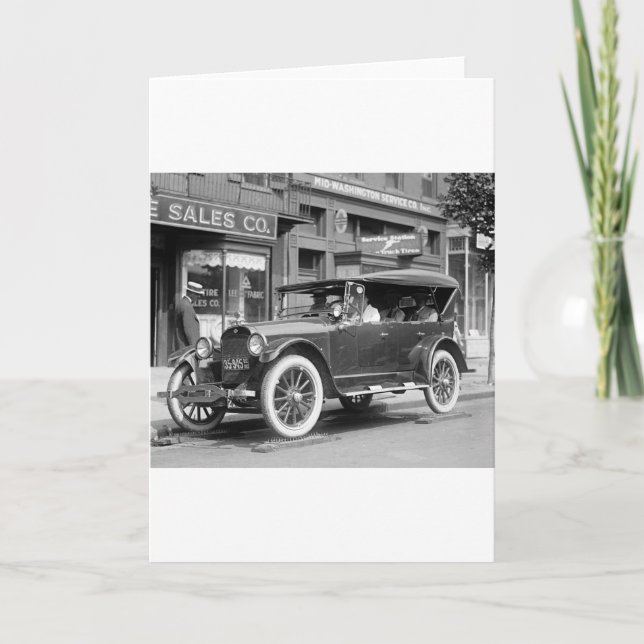 Carte Pneus durs, 1922 (Devant)