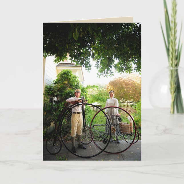 Carte Poème de recyclage victorien à l'intérieur de (Devant)