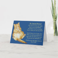 poème original de sympathie pour chat et animal de