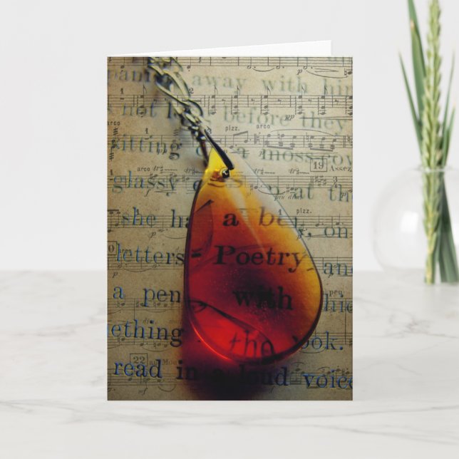 Carte Poésie (Devant)