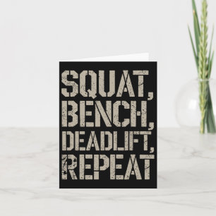 Carte Poids du banc de squat levage à répétition Gym Tee