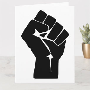Carte Poing, Rebel, Riot, Résistance, Style Communiste