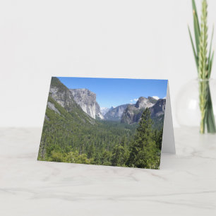 Carte Point Inspiration dans le parc national de Yosemit