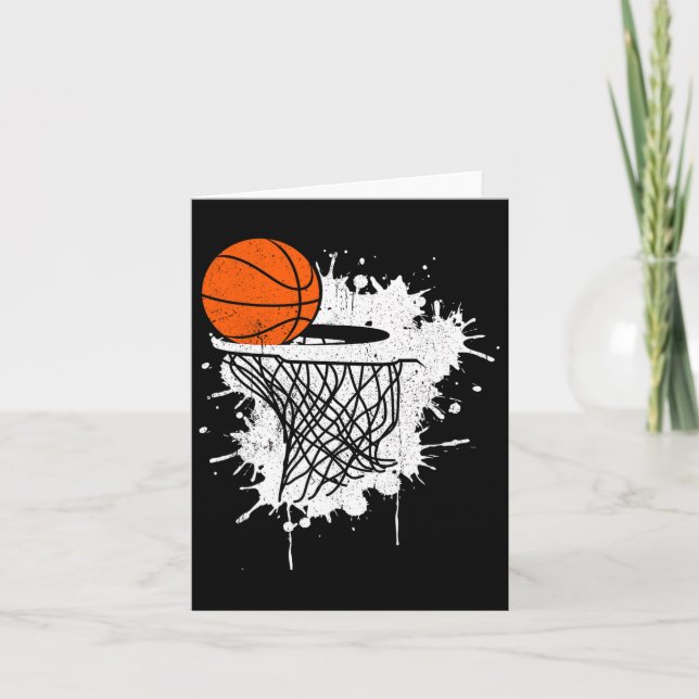 Carte Poison de basket-ball Pour les joueurs d'équipe (Devant)