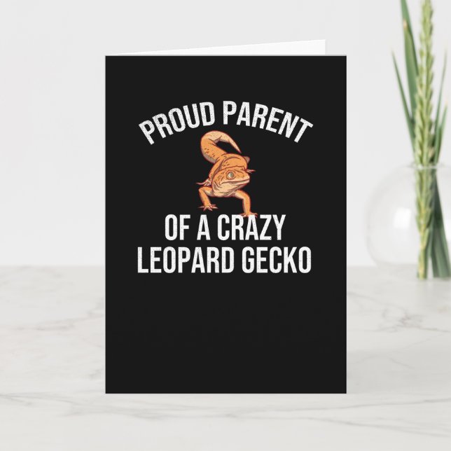 Carte Poison de Leopard | Léopard Gecko Lover (Devant)