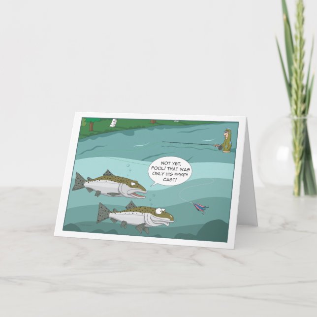 Carte Poisson à tête d'acier de 1000 casts (Devant)