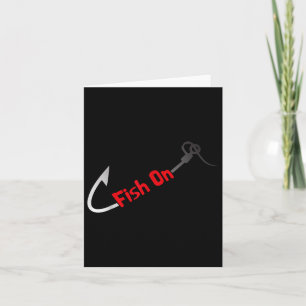 Carte Poisson Sur Pêcheur B Poisson Pêche Crochet Joke F