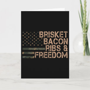 Carte Poitrine de boeuf avec côtes et grill Freedom Bbq