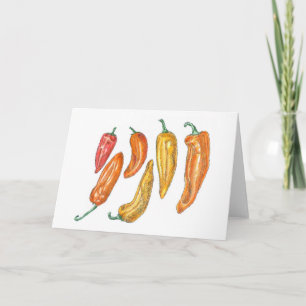 Carte Poivrons doux