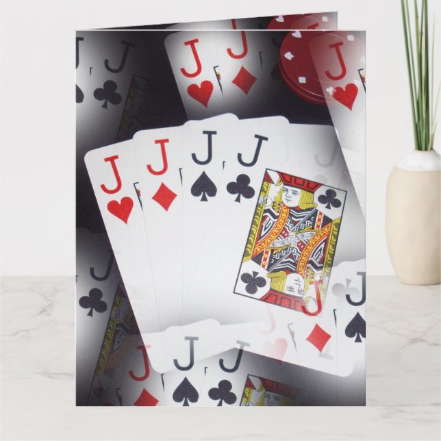 Carte Poker,_Quad_Jacks,_Big_Greeting_Card. (Devant)