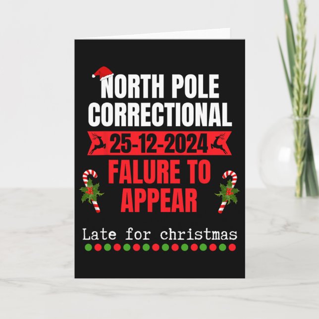 Carte Pôle Nord Correctionnel Défaillance à comparaître  (Devant)