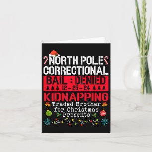 Carte Pôle Nord Correctionnel Enlèvement Frère Échangé