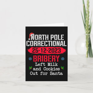 Carte Pôle Nord Correctionnel Pot-de-Vin Gauche Biscuits