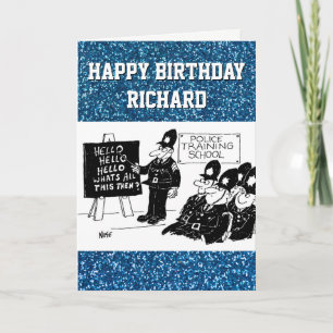 Carte Police à l'école de formation de police