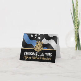 Carte Police Academy Graduation Police